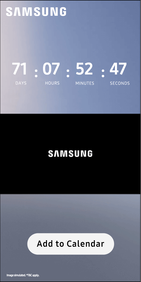 Dynamic Time Video Add To Calendar Style1 - Half Canvas