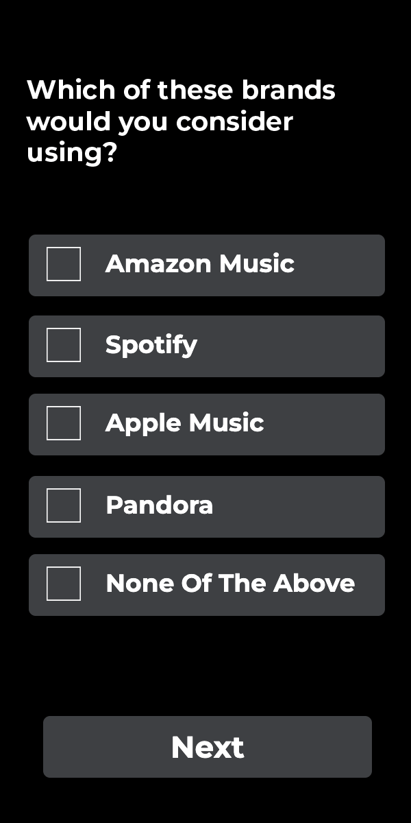 Interactive Survey Style2 - Half Canvas